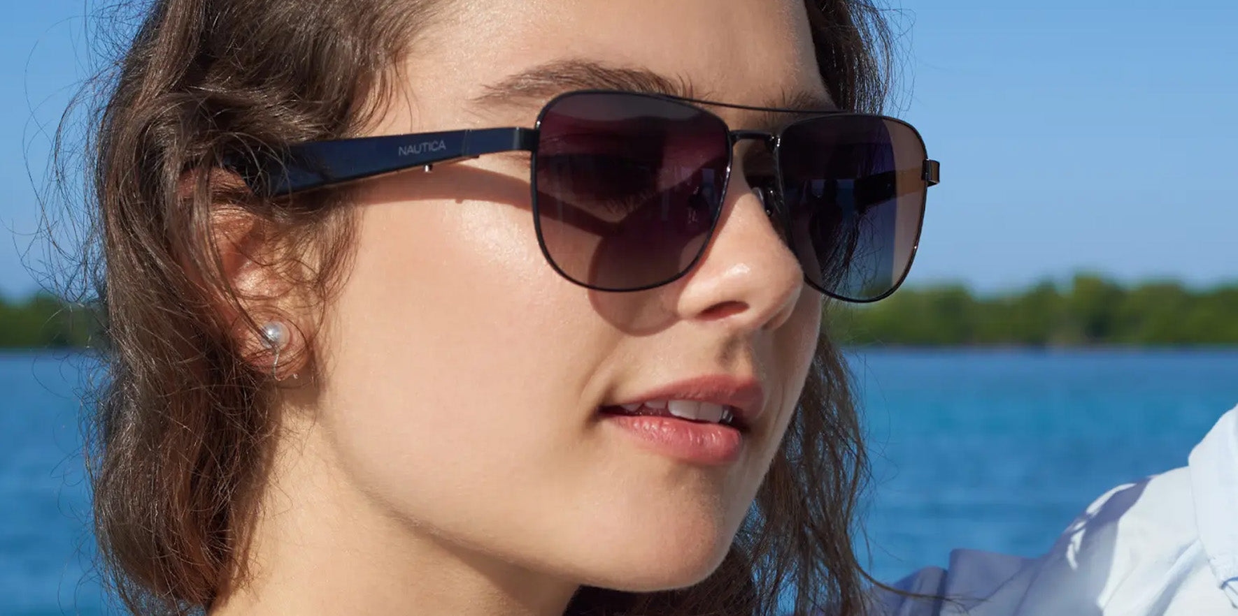 Nautica x Lucyd Corsair Polarized Smart/Bluetooth Navigator w/ Gradient Lens