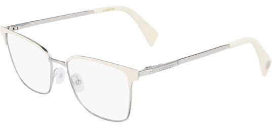 Lanvin Brow-Line Eyeglasses w/ Spring/Flex Hinges