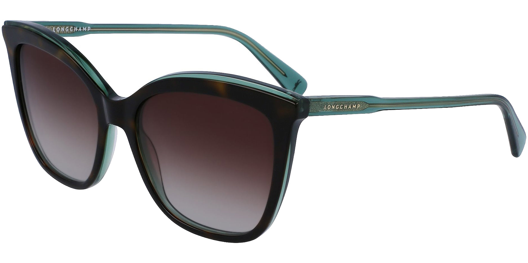 Longchamp Cat-Eye w/ Gradient Lens and Slim Temples