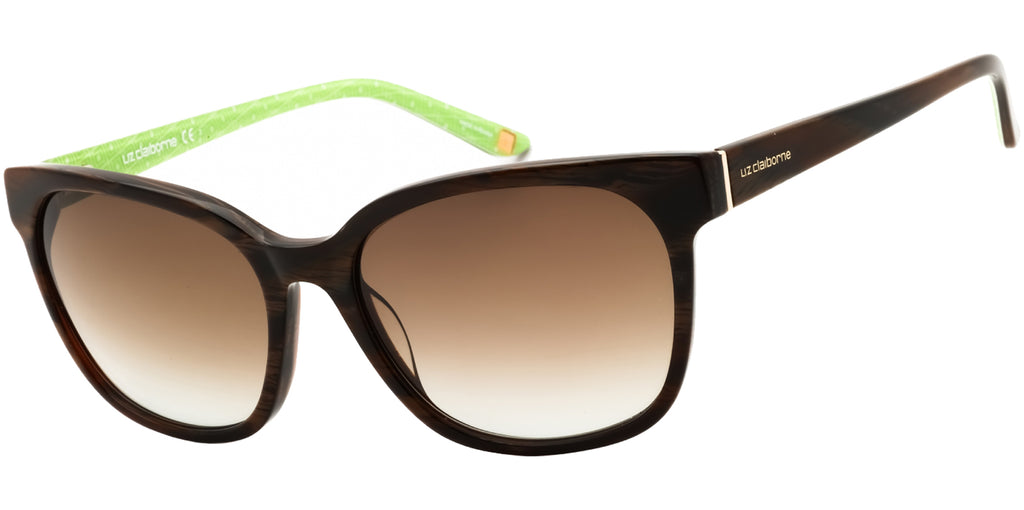 Liz Claiborne Brown Havana Square w/ Gradient Lens – Eyedictive display picture 3