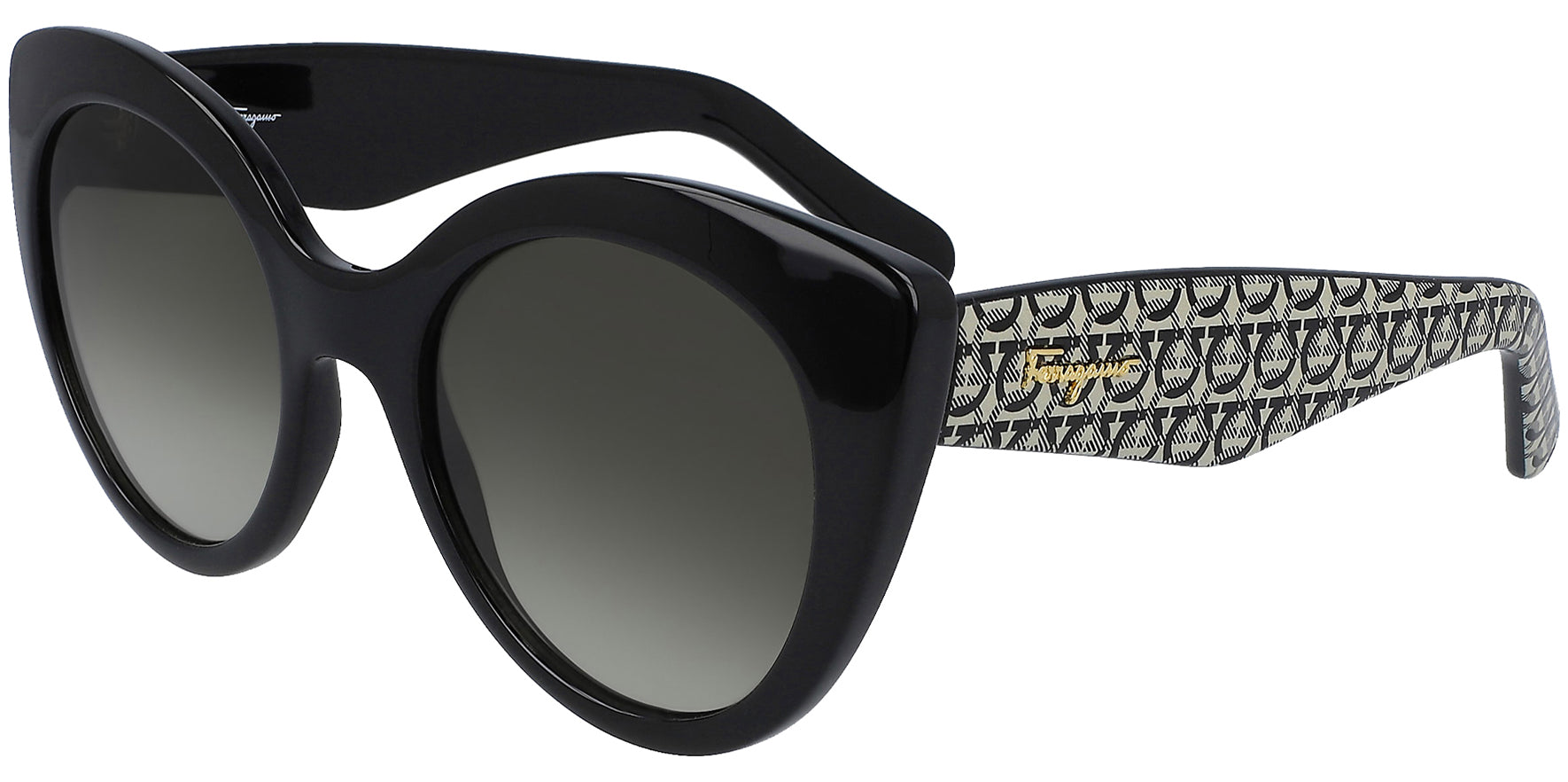 Salvatore Ferragamo Wide Temple Butterfly - Eyedictive