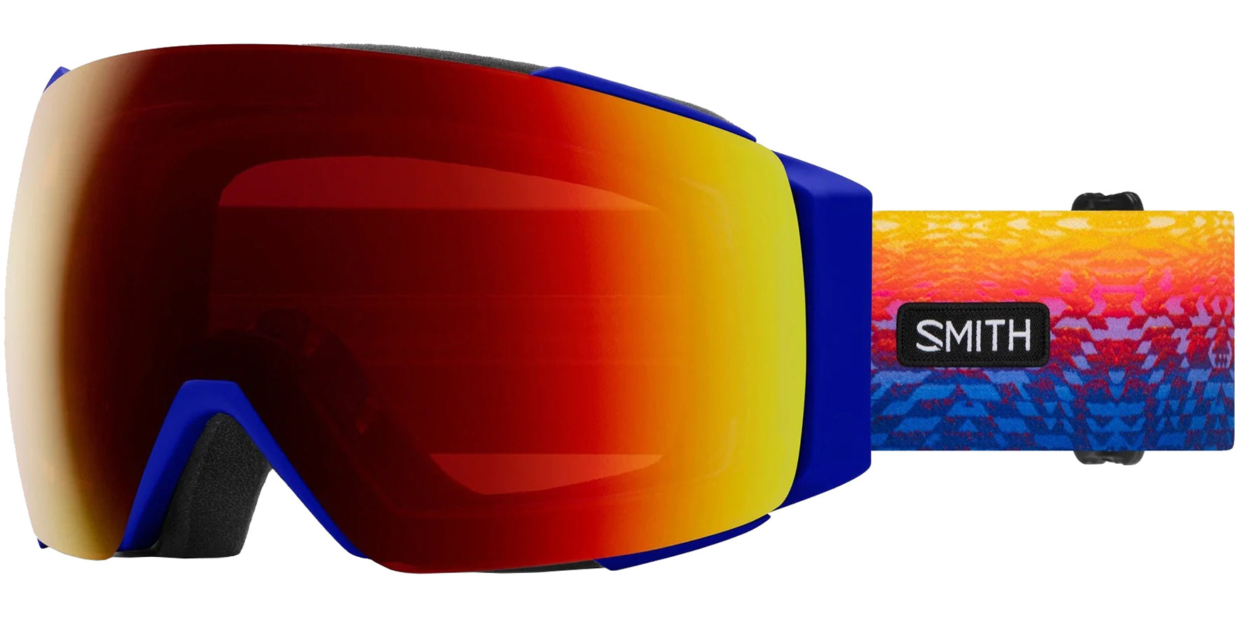 Smith Optics I/O MAG Low Bridge Fit ChromaPop Sport Snow Goggles w/ Bonus Lens - Eyedictive