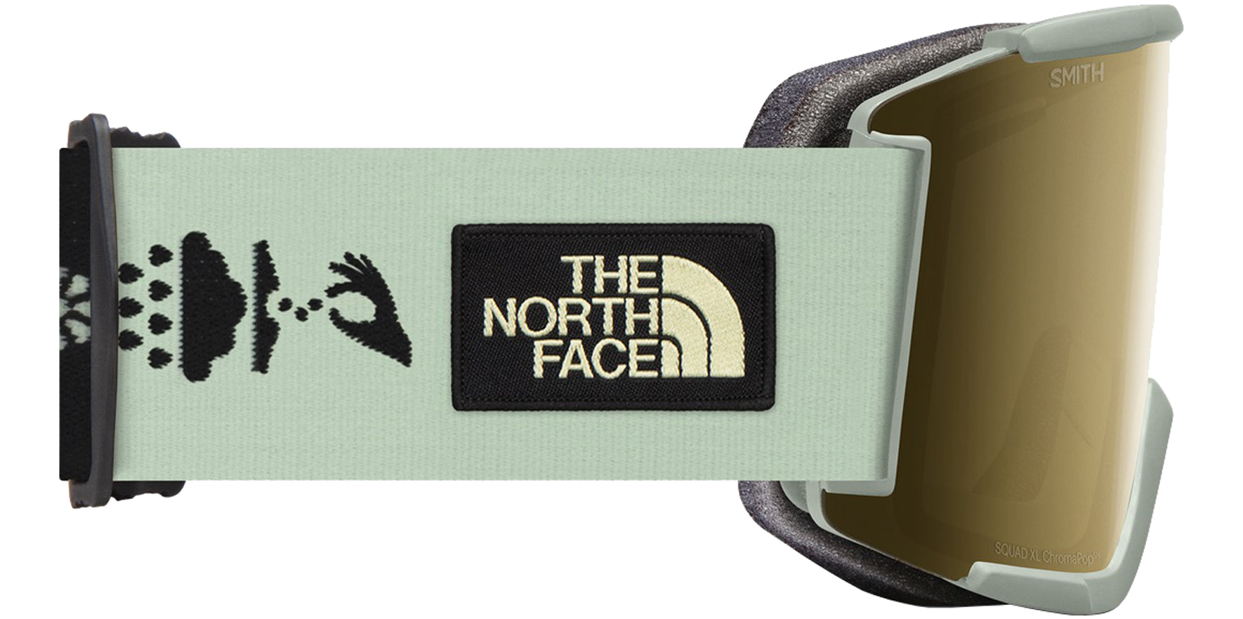 Smith Optics Squad XL x TNF ChromaPop Sport Shield Goggles - Eyedictive
