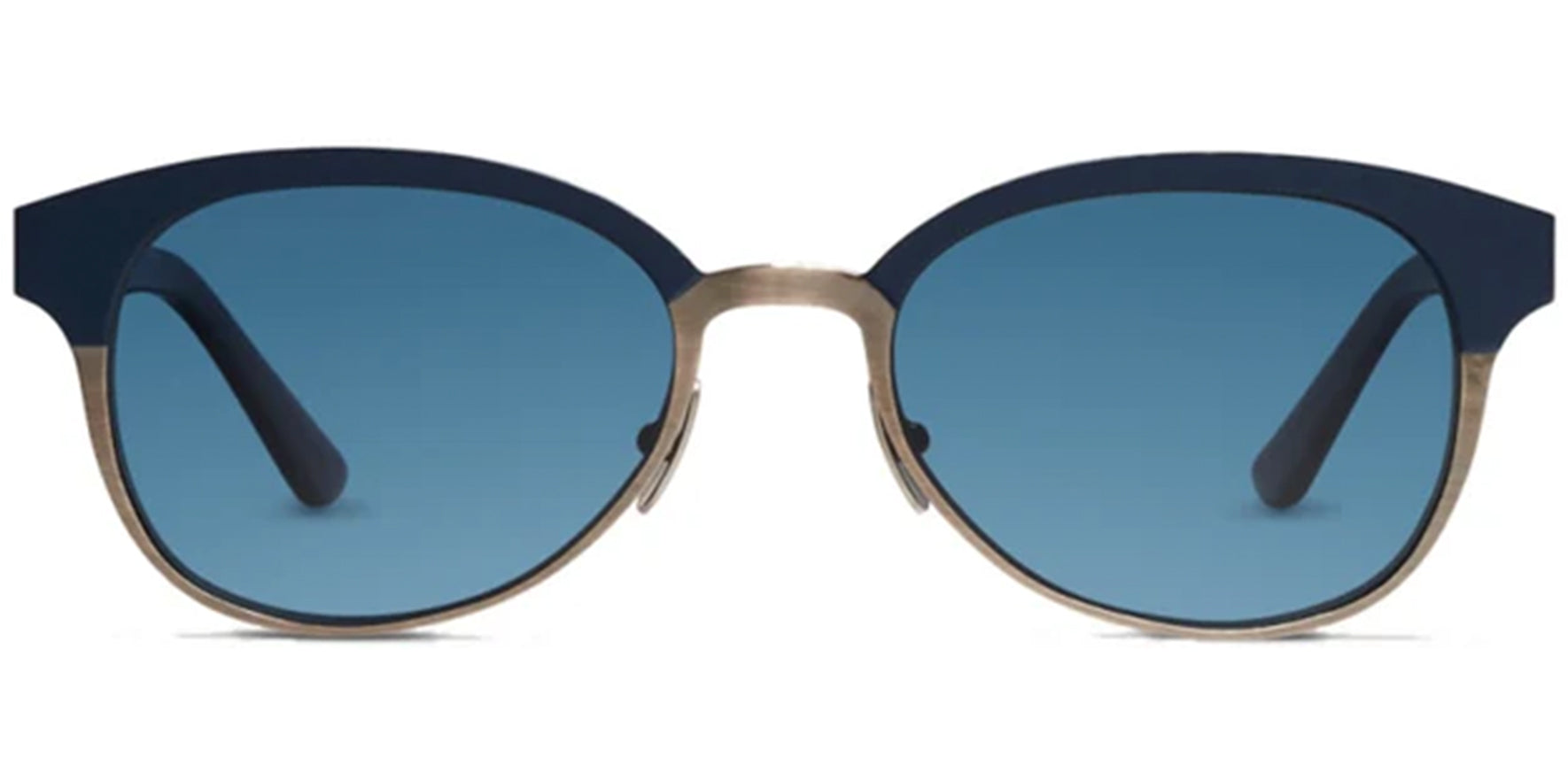 Salt Optics Madison Polarized Browline Titanium Oval