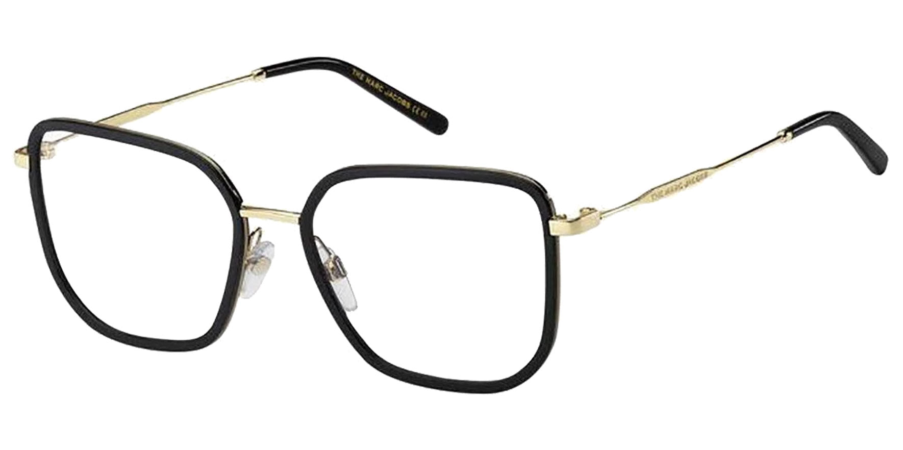 Marc Jacobs Square Eyeglasses w/ Slim Temples