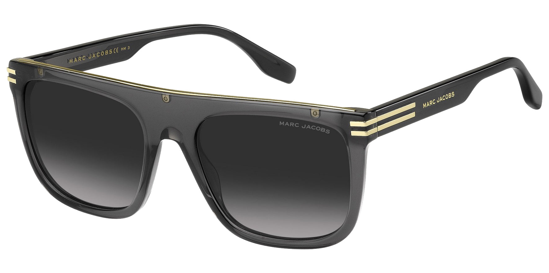 Marc Jacobs Flat Browline w/ Gradient Lens