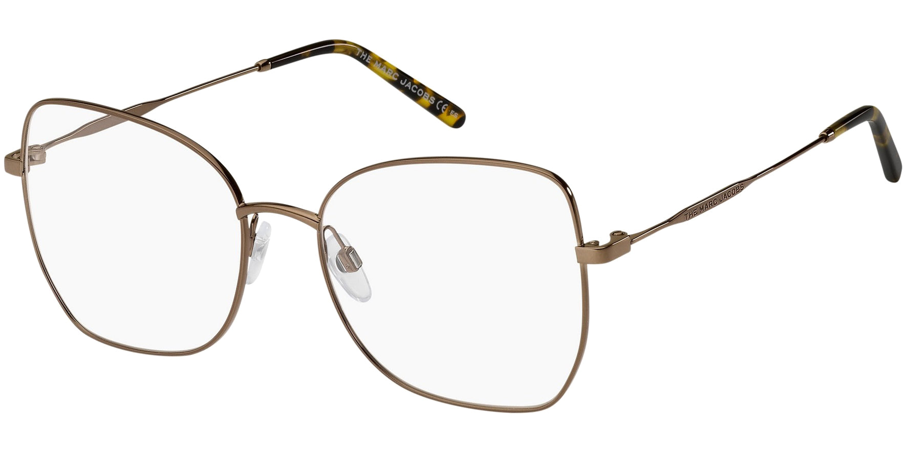Marc Jacobs Stainless Steel Butterfly Eyeglass Frames