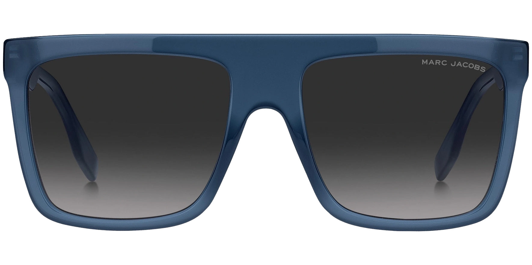 Marc Jacobs Blue Oversized Flat-Top Square w/ Gradient Lens - Eyedictive