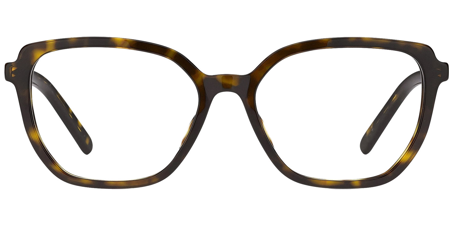 Marc Jacobs Geometric Square Eyeglasses w/ Flex Hinges