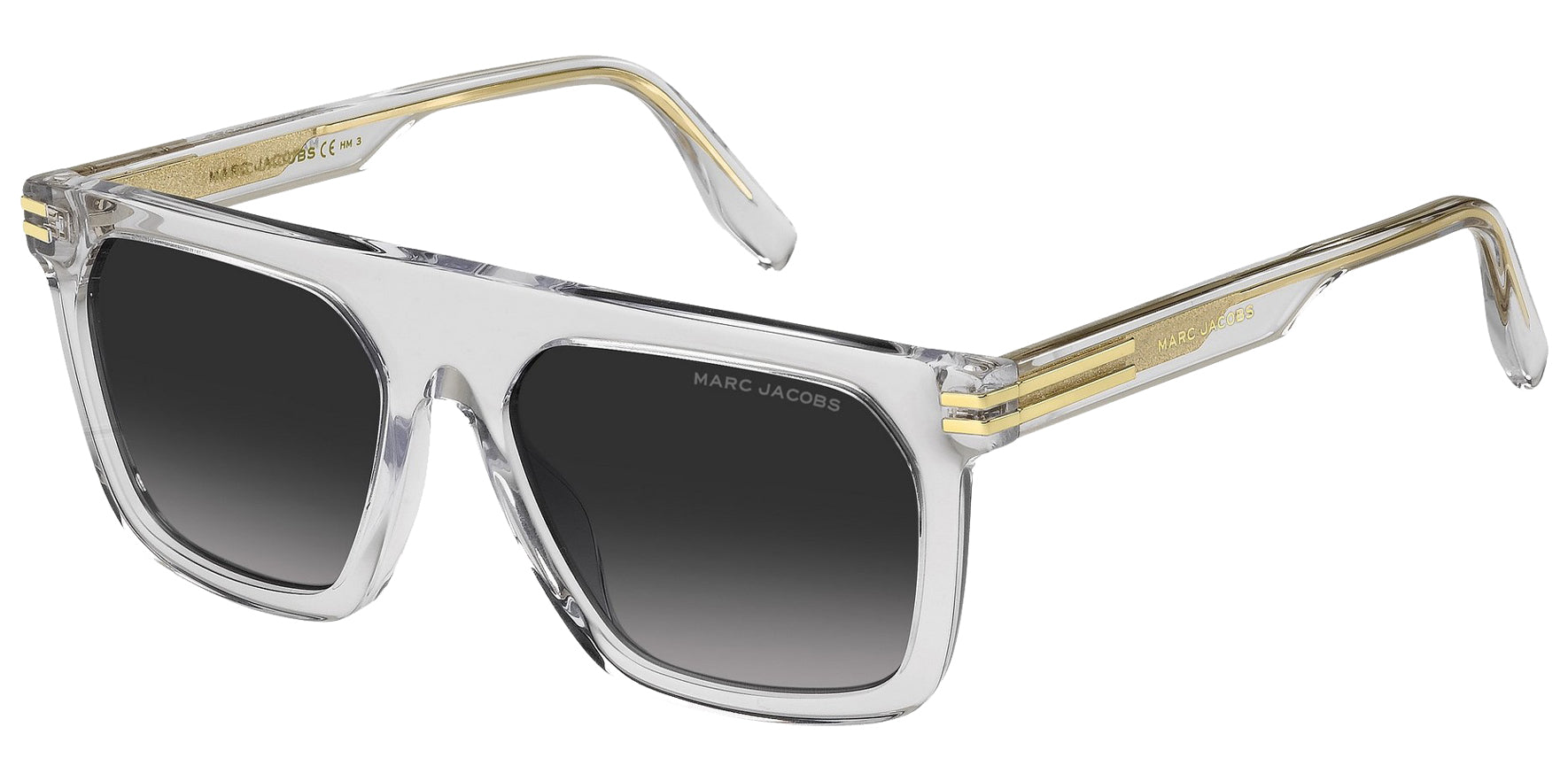 Marc Jacobs Flat Top Browline w/ Gradient Lens