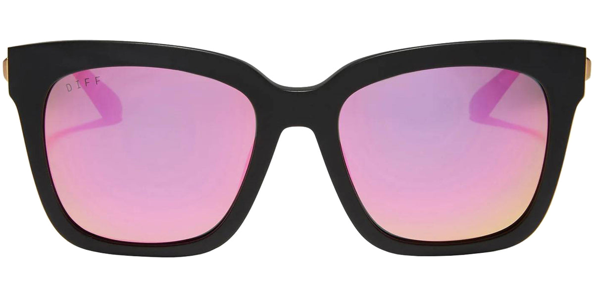 Diff Bella Polarized Soft Square w/ 5 Barrel Steel Hinges