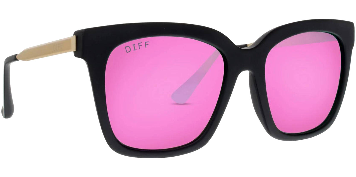 Diff Bella Polarized Soft Square w/ 5 Barrel Steel Hinges