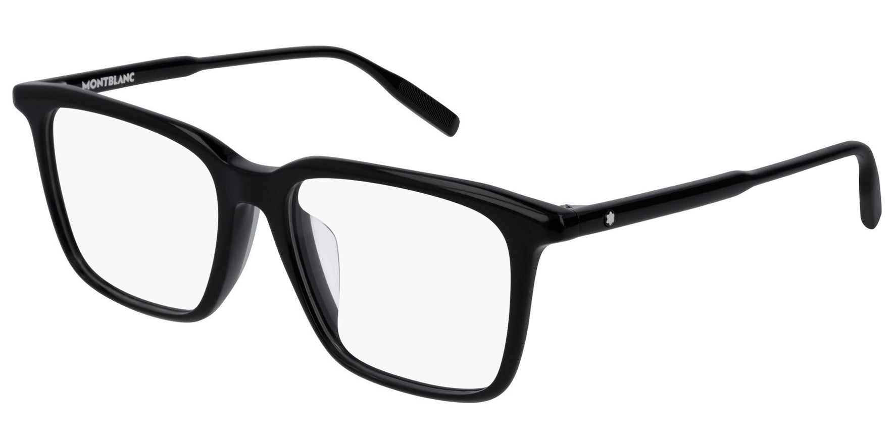 Mont Blanc Square Eyeglass Frames