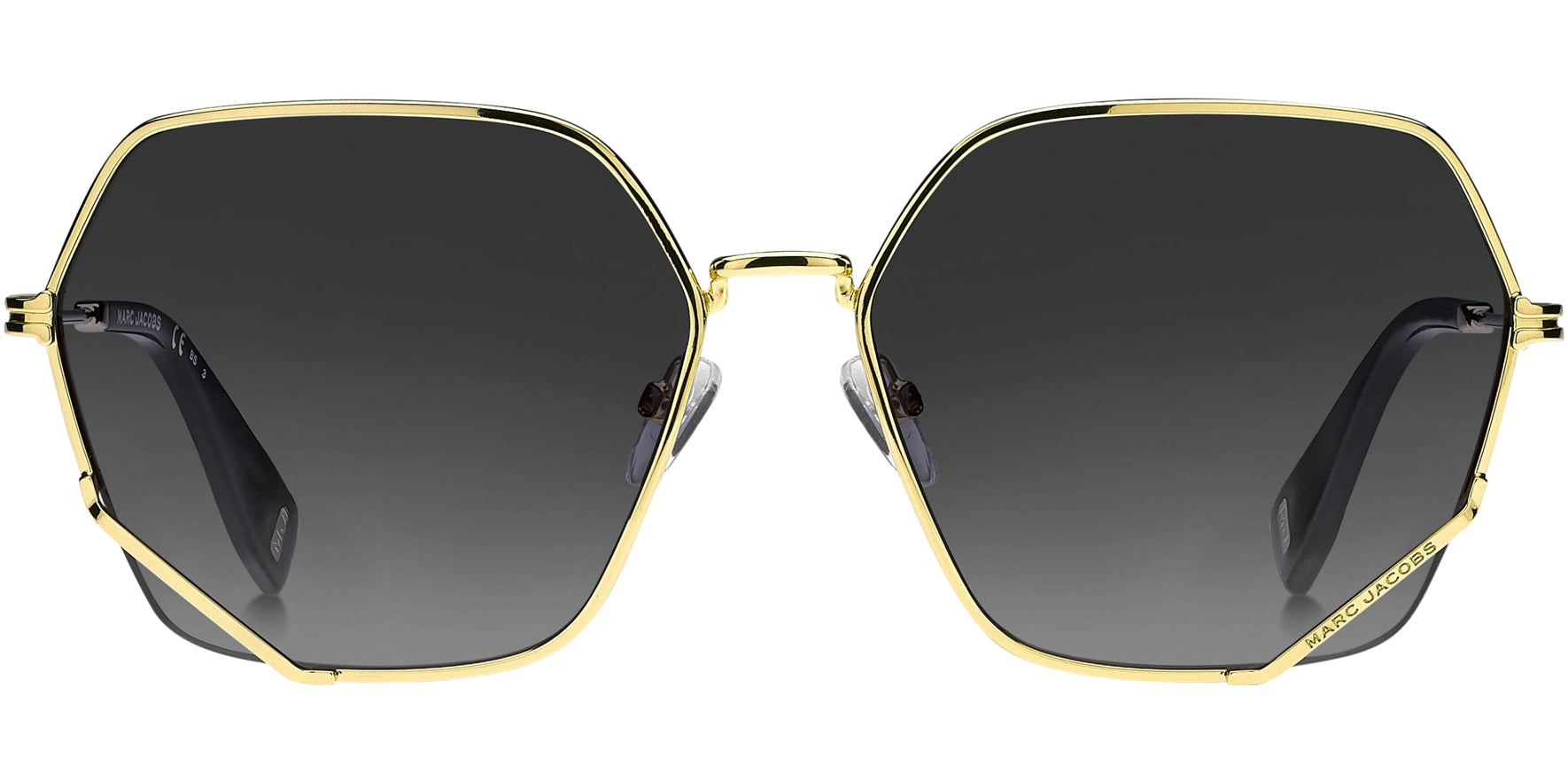 Marc Jacobs Yellow Gold Geometric Butterfly - Eyedictive