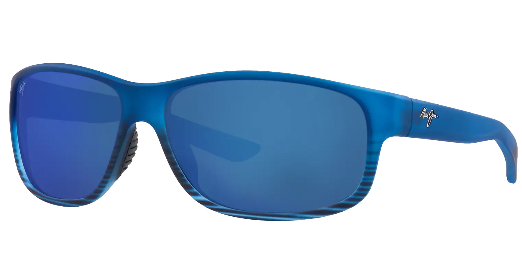 Maui Jim Kaiwi Channel Polarized Sports Wrap w/ Glass Lens - Eyedictive