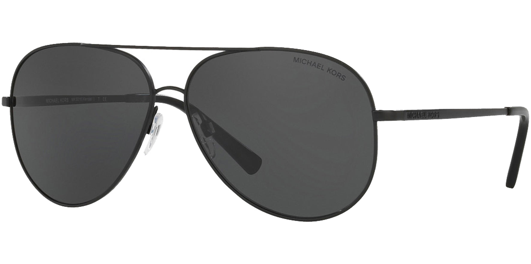 Michael Kors Kendall Matte Black Aviator - Eyedictive