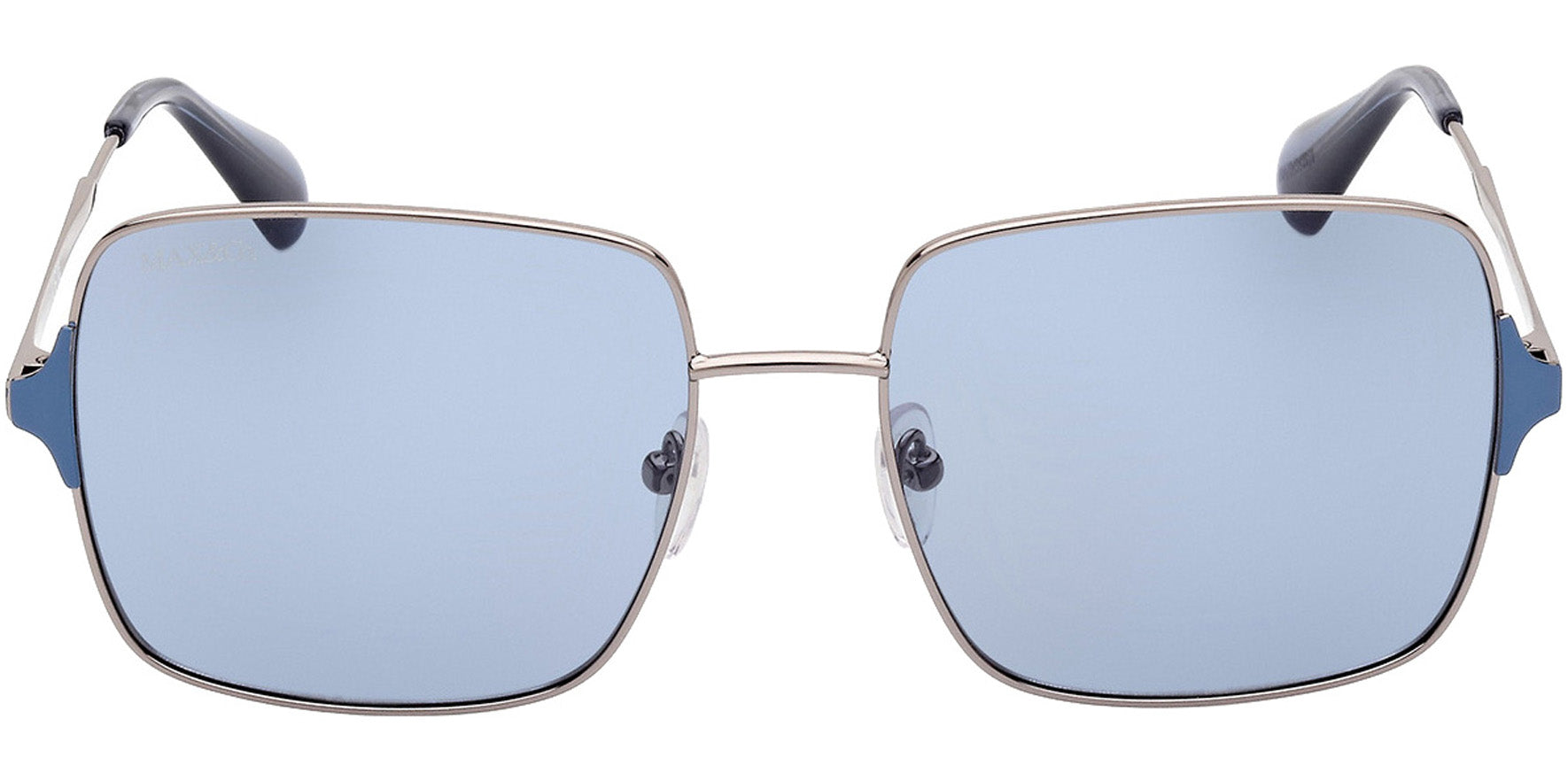 Max & Co Slim Metal Square w/ Acetate Temple Tips