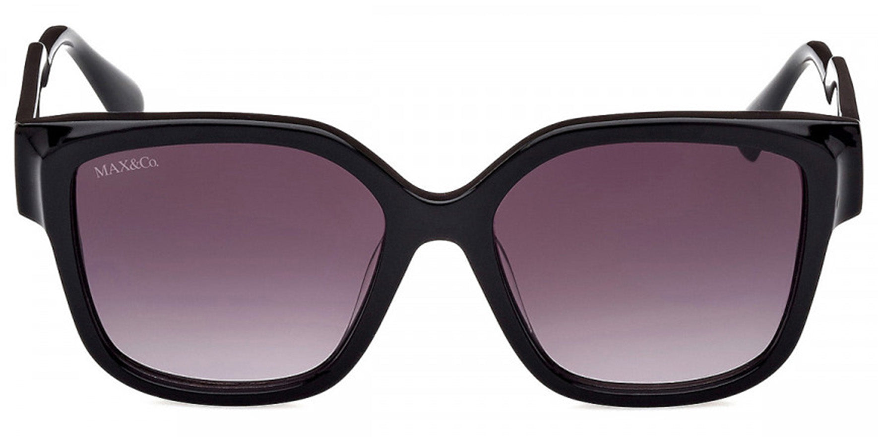 MAX & Co. Wide Temple Squared Butterfly w/ Gradient Lens