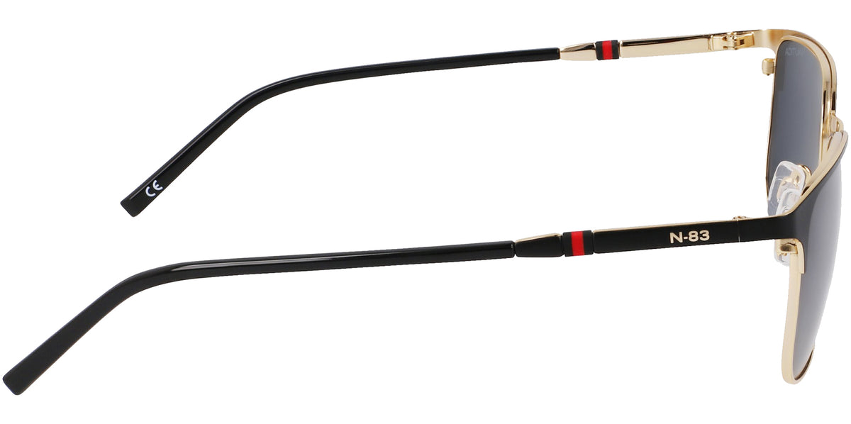 Nautica Soft Square Brow-line w/ Self-Adjusting Nose Pads