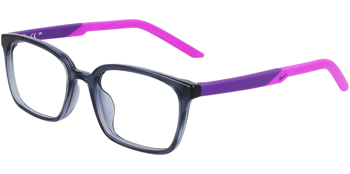Nike Optical Square Eyeglasses w/ Coated Temples