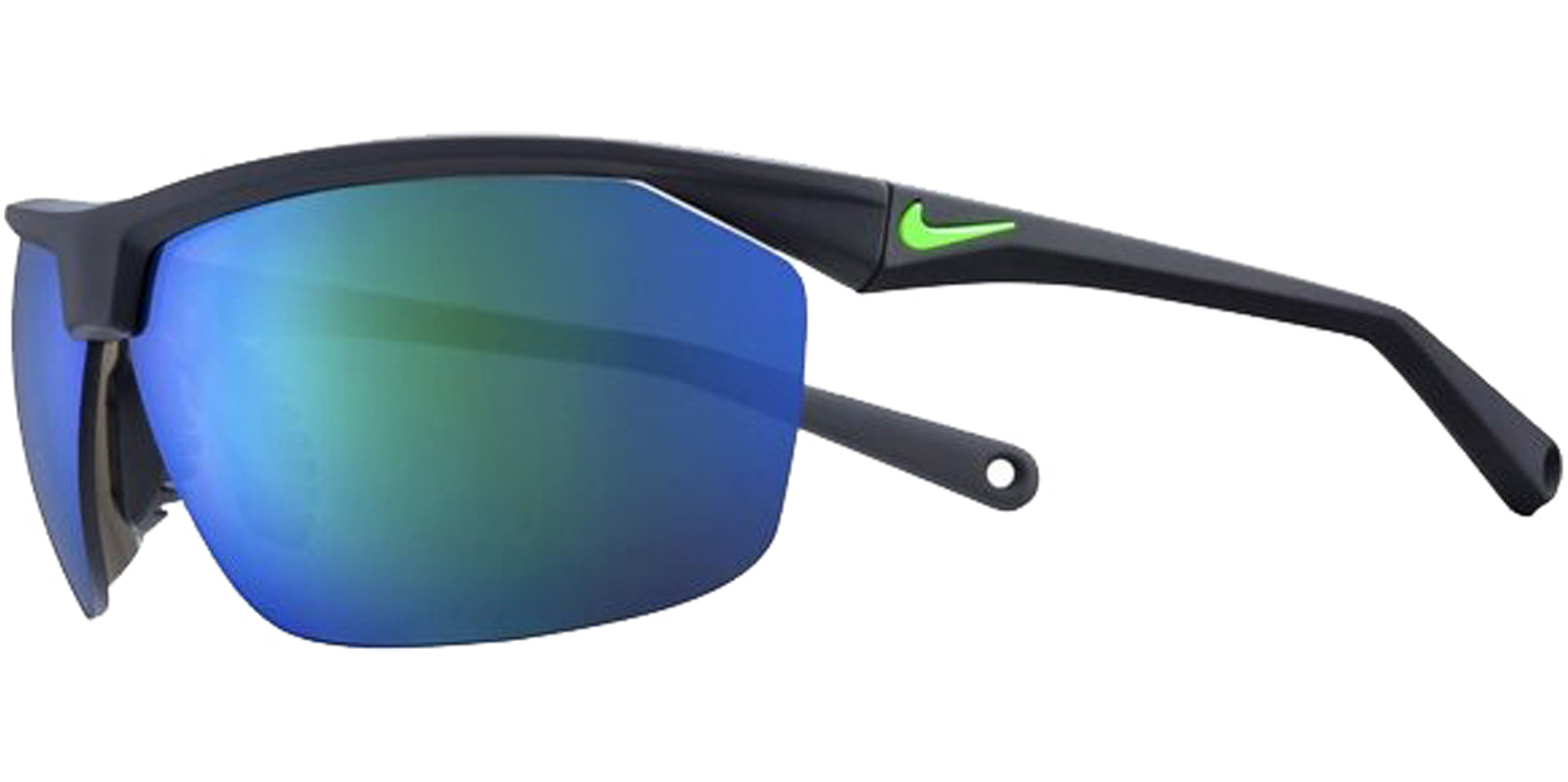 Nike Tailwind 12 Black Semi-Rimless w/ Flying Lens