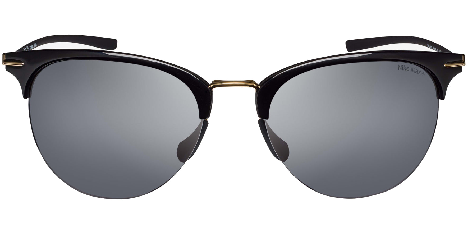 Nike Divot Semi-Rimless Browline Oval w/ Slim Temples