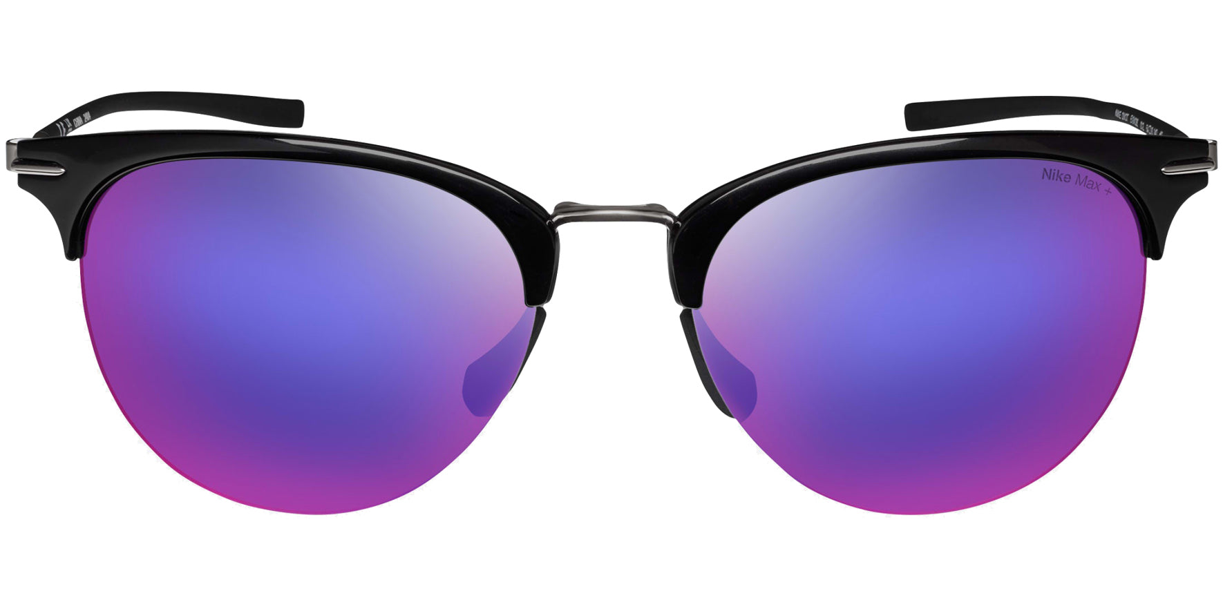 Nike Divot Semi-Rimless Browline Oval w/ Slim Temples