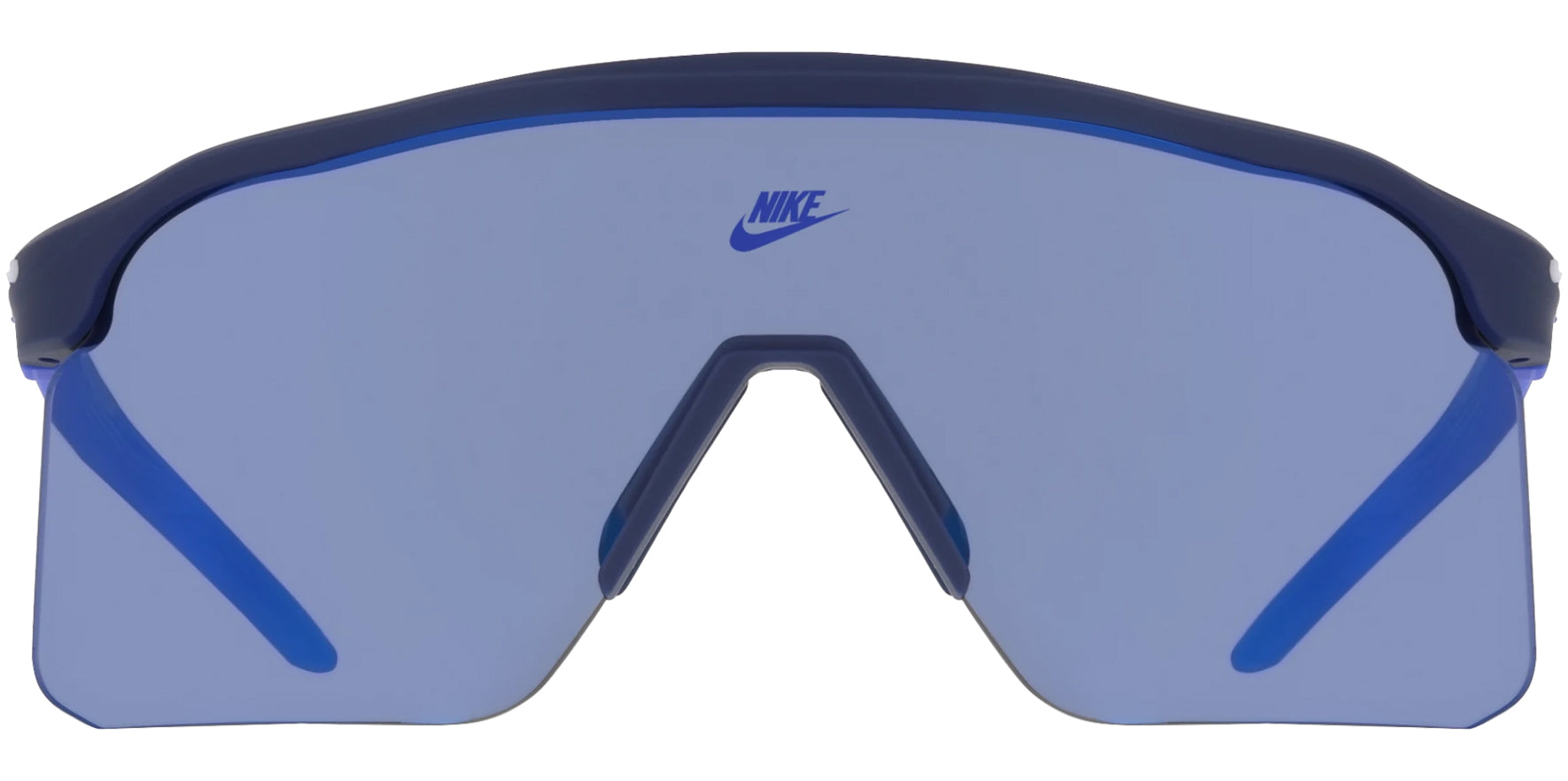 Nike Expedition Shield Max+ Semi-Rimless Sport Shield Wrap w/ Mirror Lens
