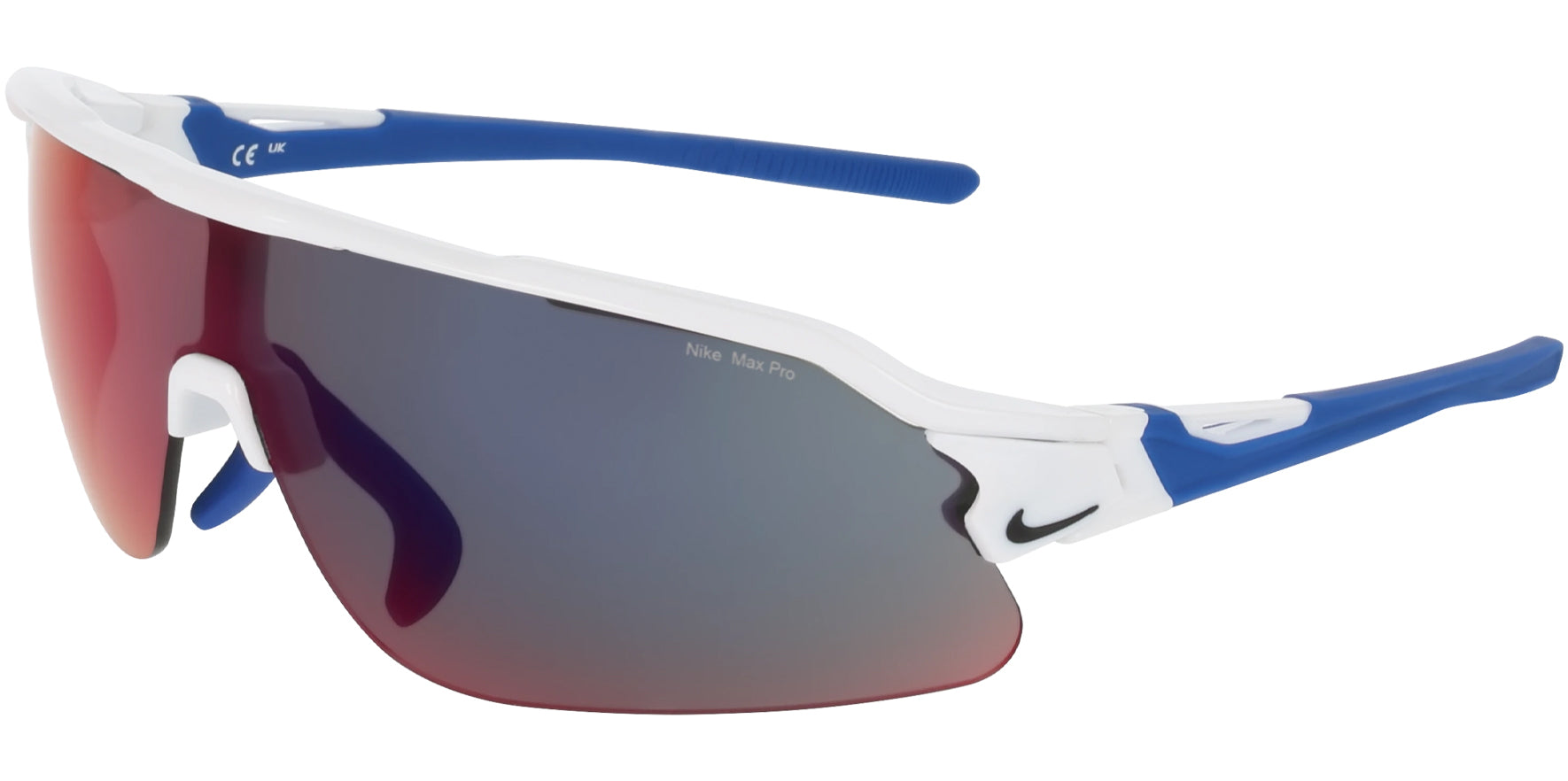 Nike Flyfree Shield Team Max Pro Semi-Rimless w/ Mirror Lens