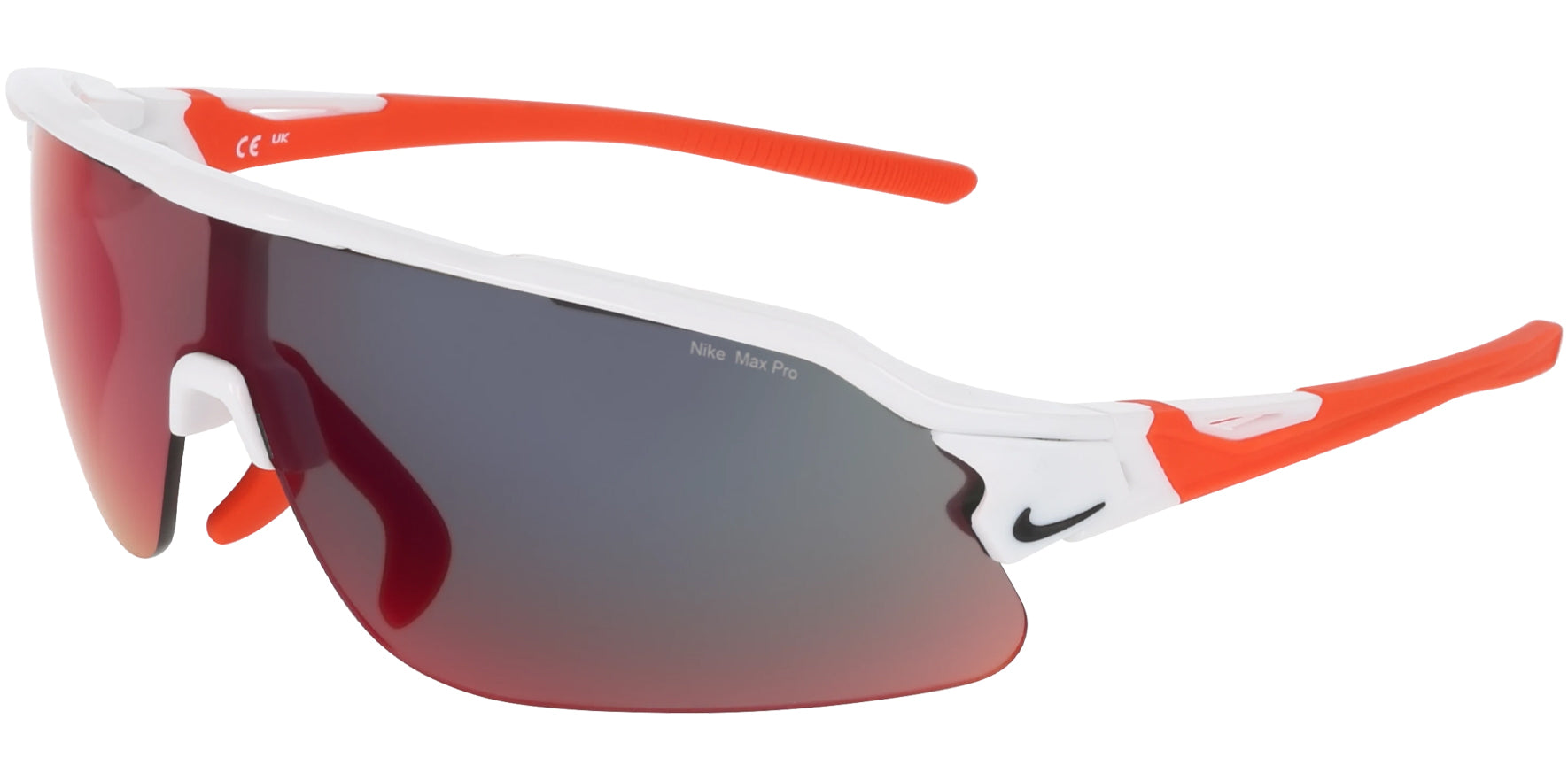 Nike Flyfree Shield Team Max Pro Semi-Rimless w/ Mirror Lens