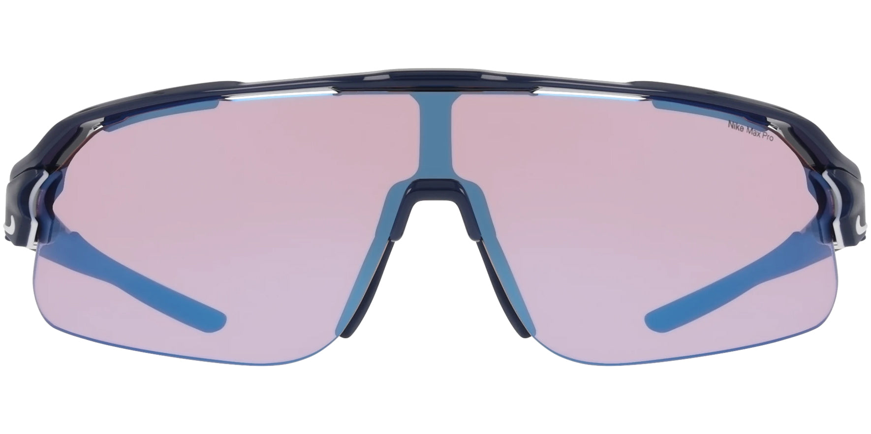 Nike Flyfree Shield Team Max Pro Semi-Rimless w/ Mirror Lens