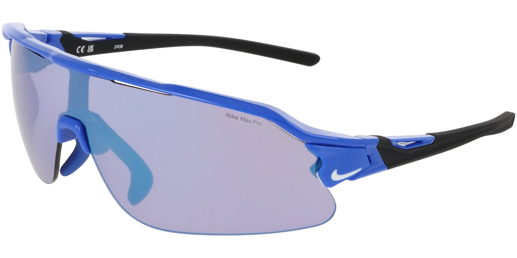 Nike Flyfree Shield Team Max Pro Semi-Rimless w/ Mirror Lens