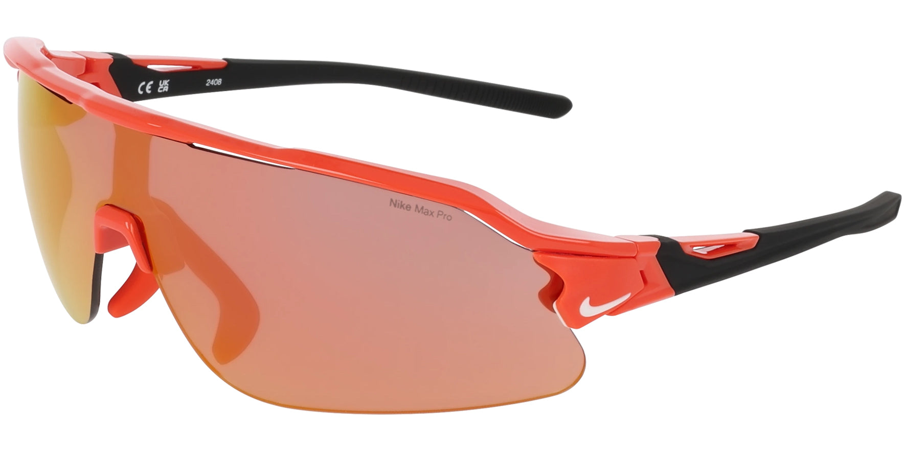 Nike Flyfree Shield Team Max Pro Semi-Rimless w/ Mirror Lens