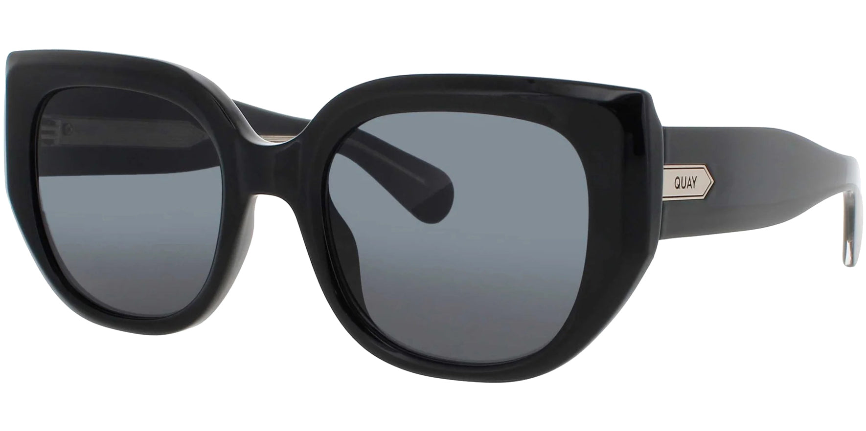 Quay Busy Busy Oversized Geometric Cat Eye