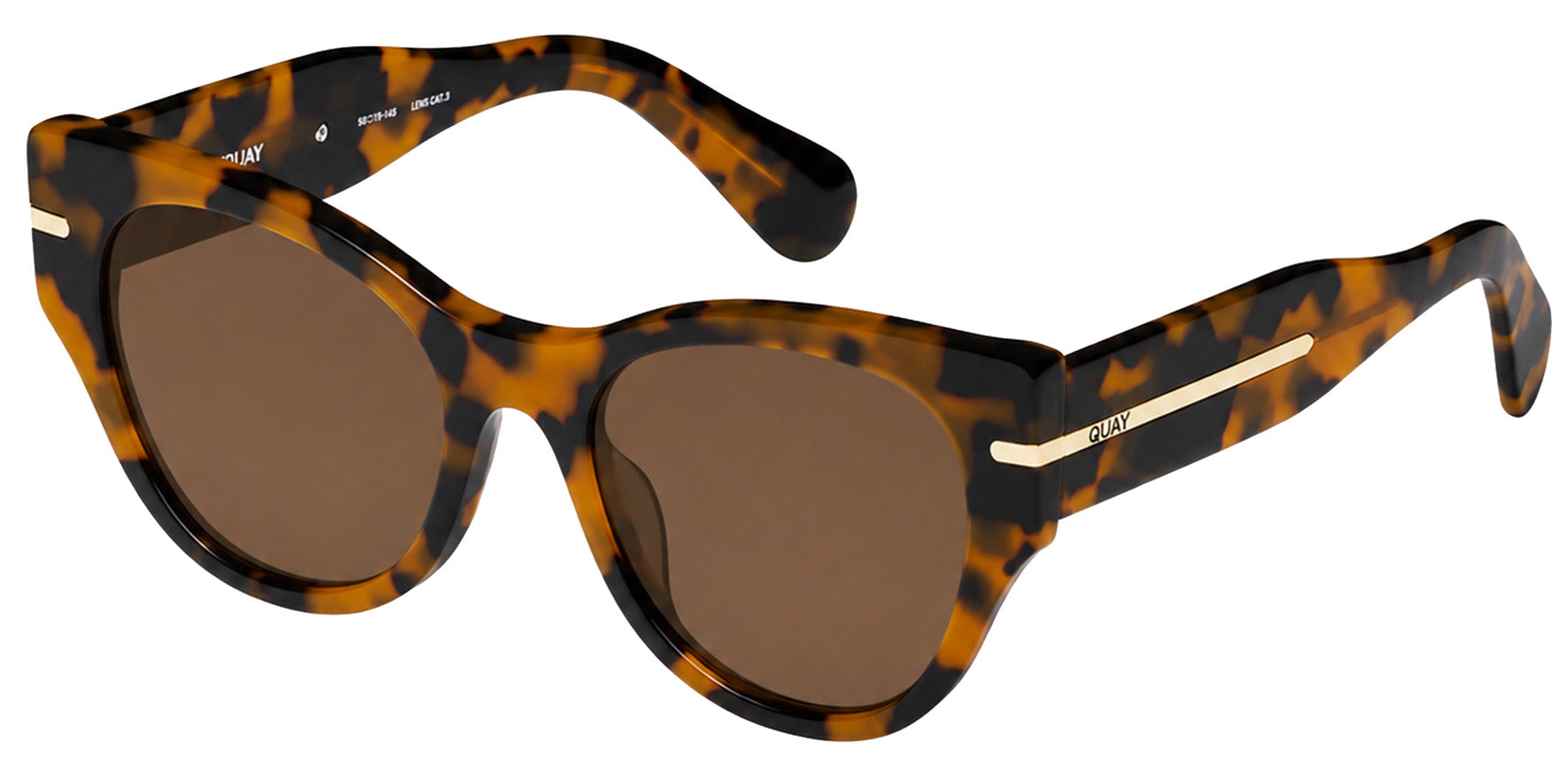Quay Chit Chat Modern Round Cat-Eye