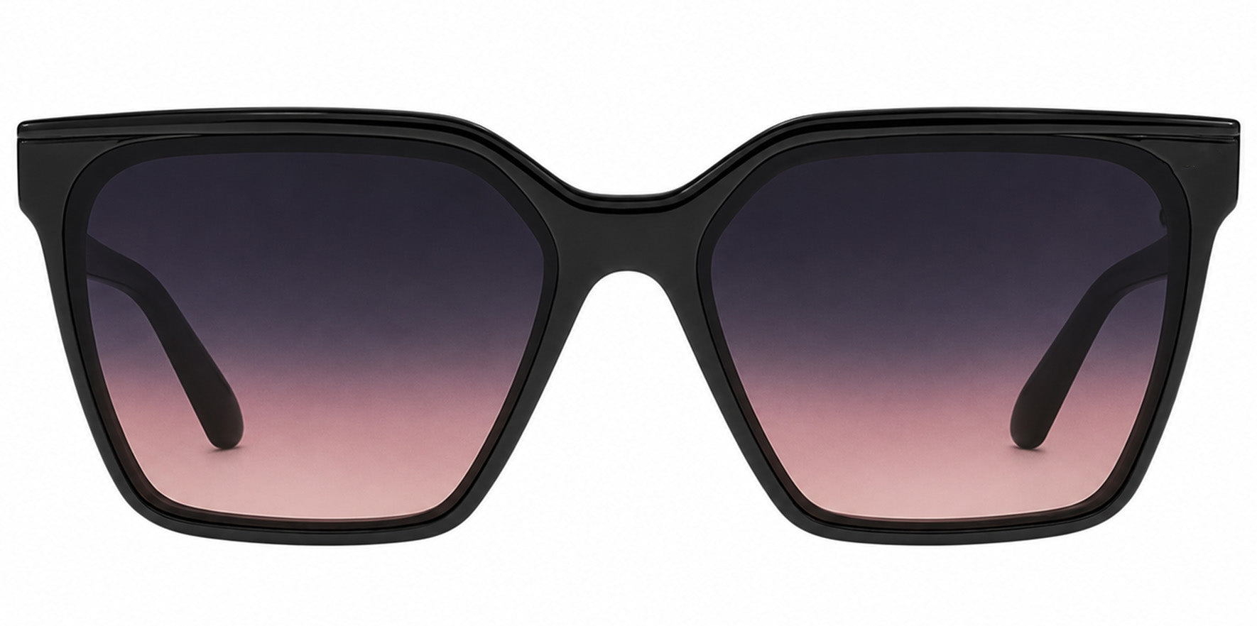 Quay Level Up Oversized Square w/ Double Gradient Lens