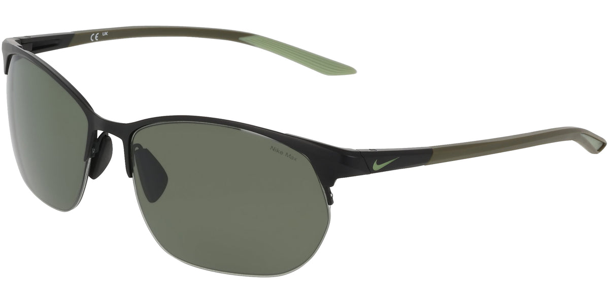 Nike Modern Metal Zone Semi-Rimless Square w/ Max+ Lens