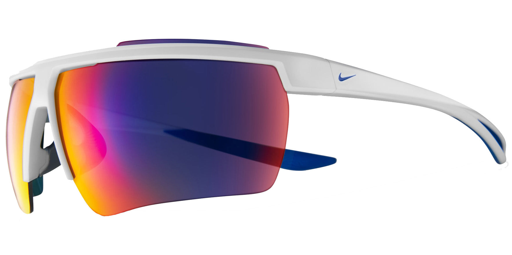 Nike Windshield 20 Semi Rimless Wrap w/ Field Tint Mirror Lens - Eyedictive