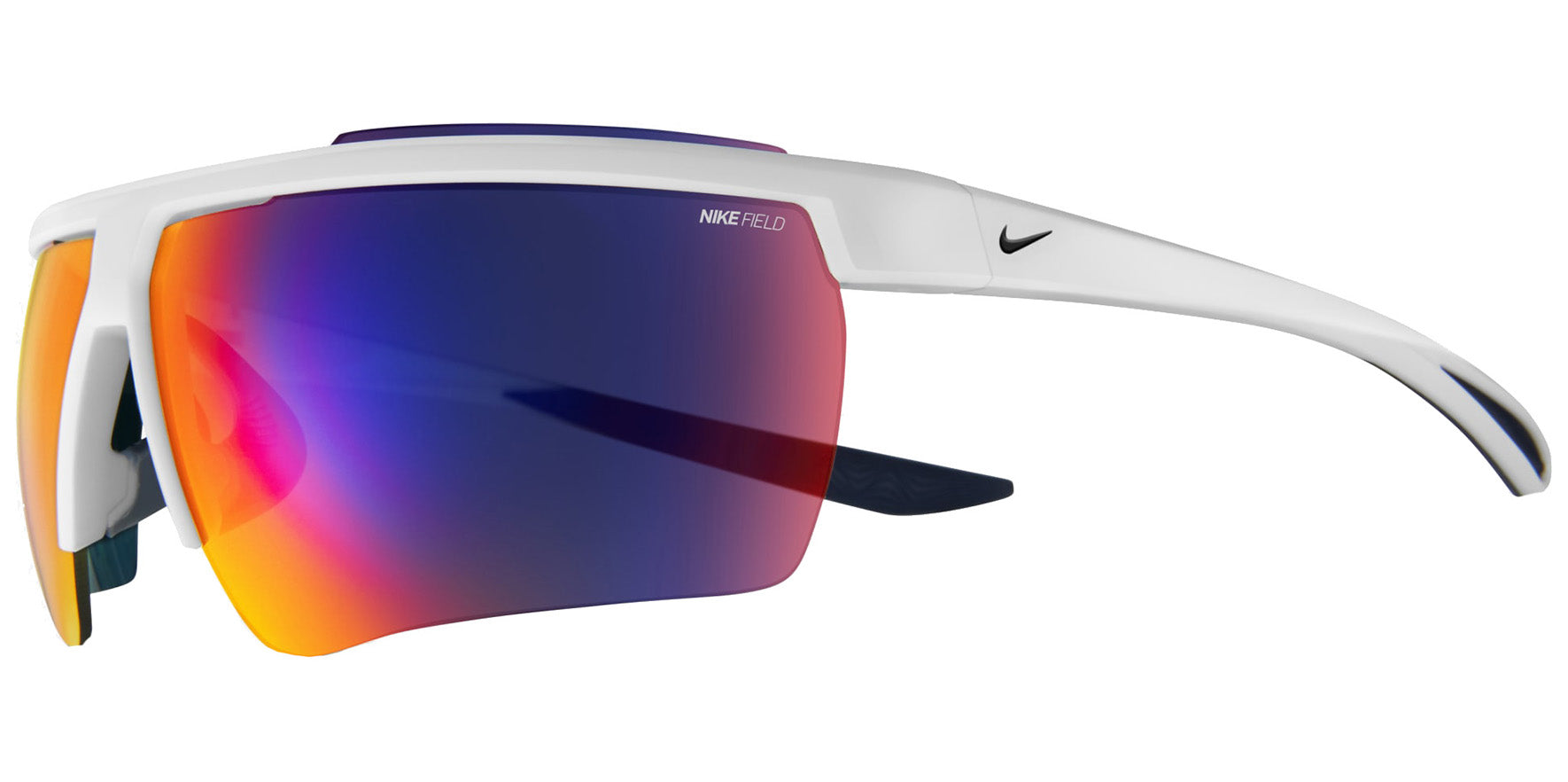Nike Windshield 20 Semi Rimless Wrap w/ Field Tint Mirror Lens - Eyedictive