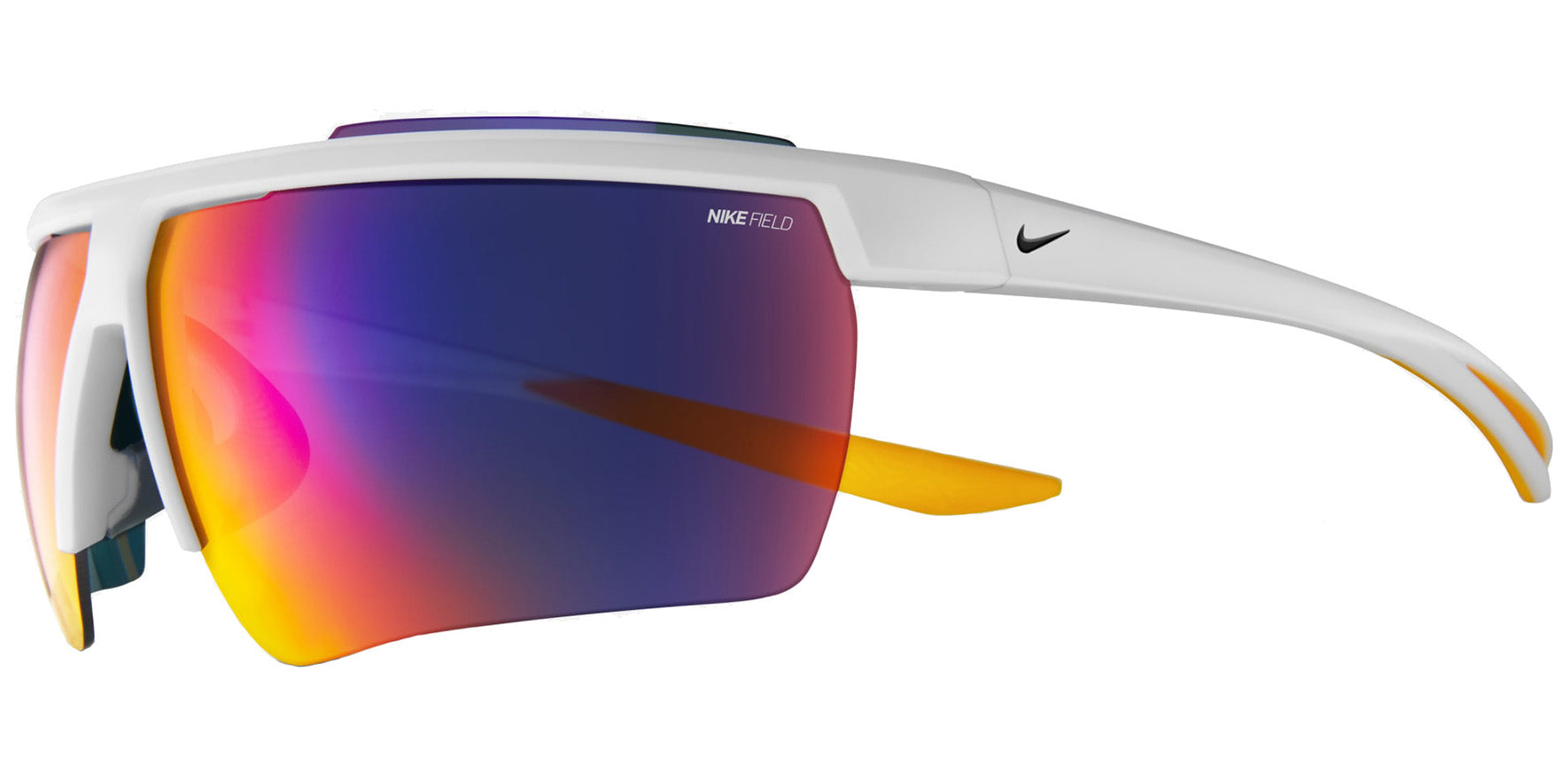 Nike Windshield 20 Semi Rimless Wrap w/ Field Tint Mirror Lens - Eyedictive