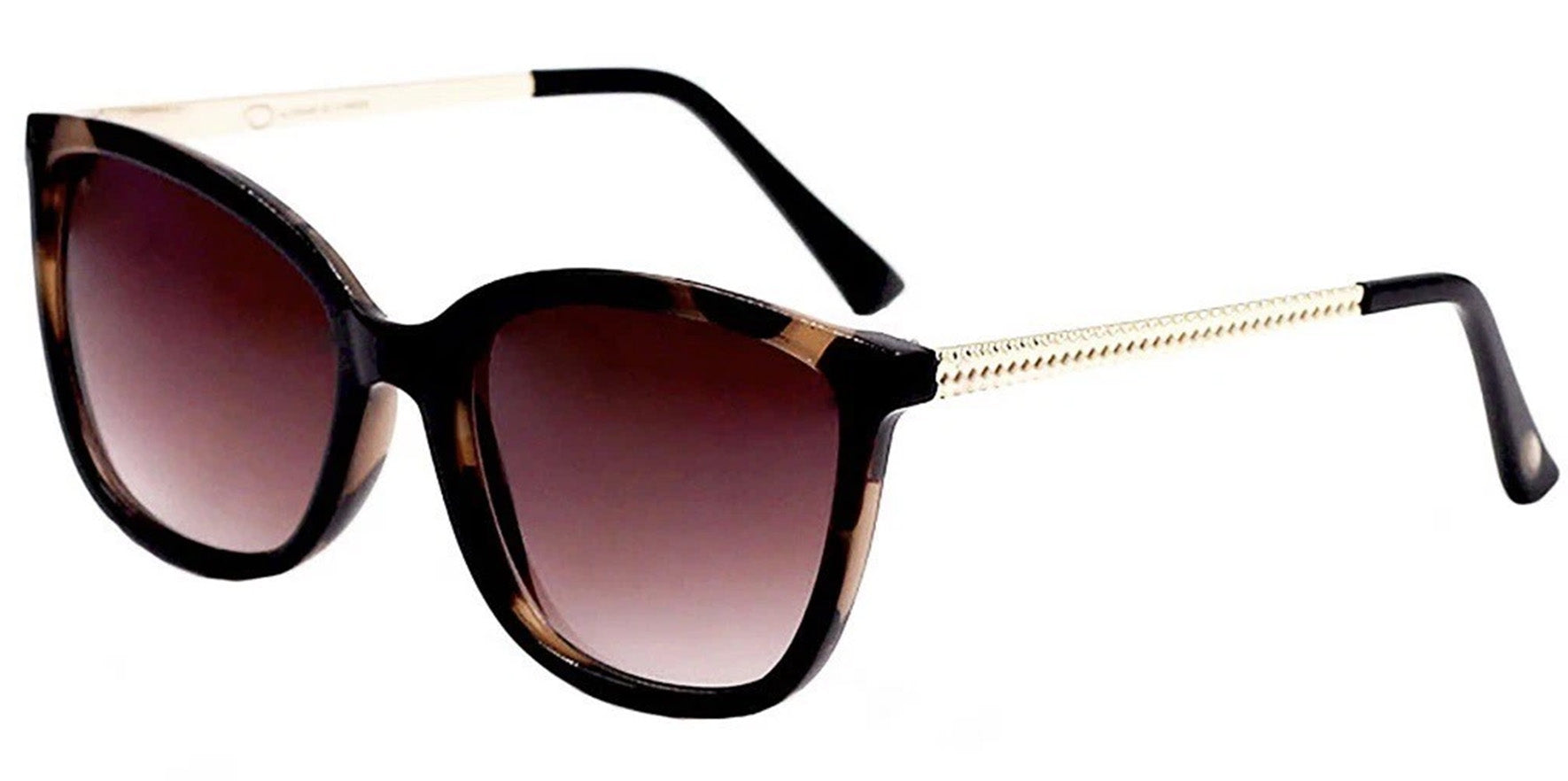 Oscar De La Renta Classic Square Cat-Eye w/ Gradient Lens