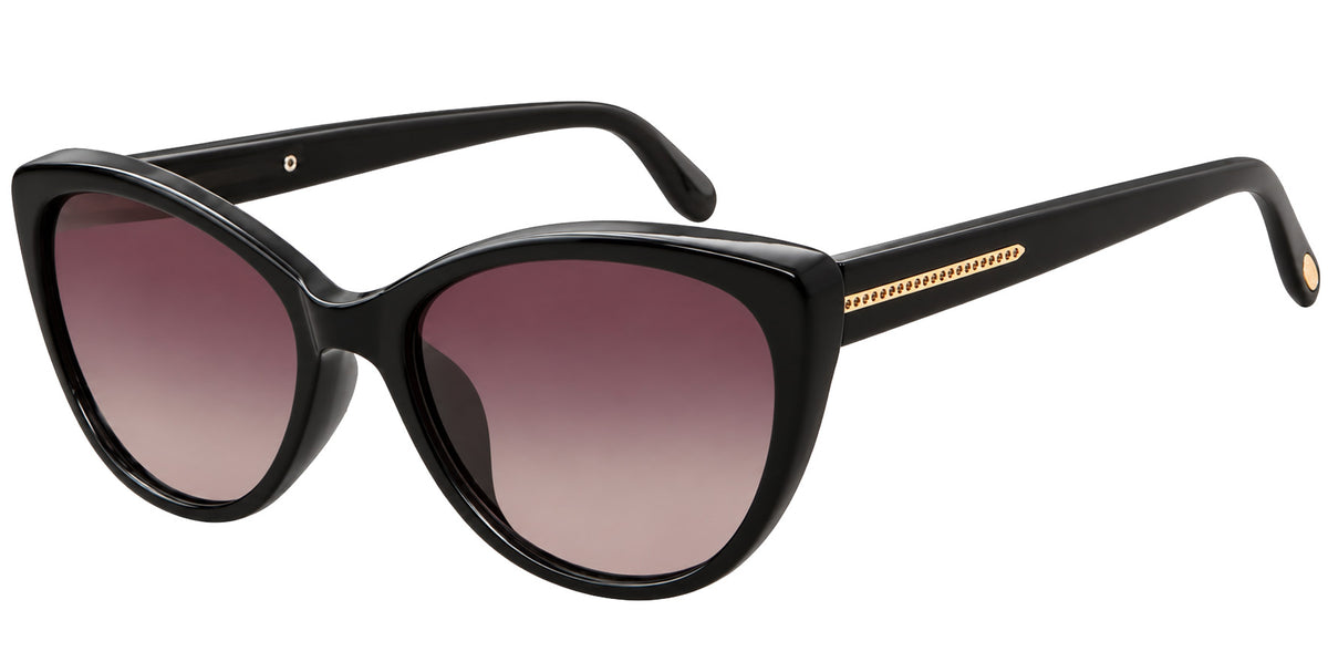 Oscar De La Renta Classic Cat-Eye w/ Gradient Lens