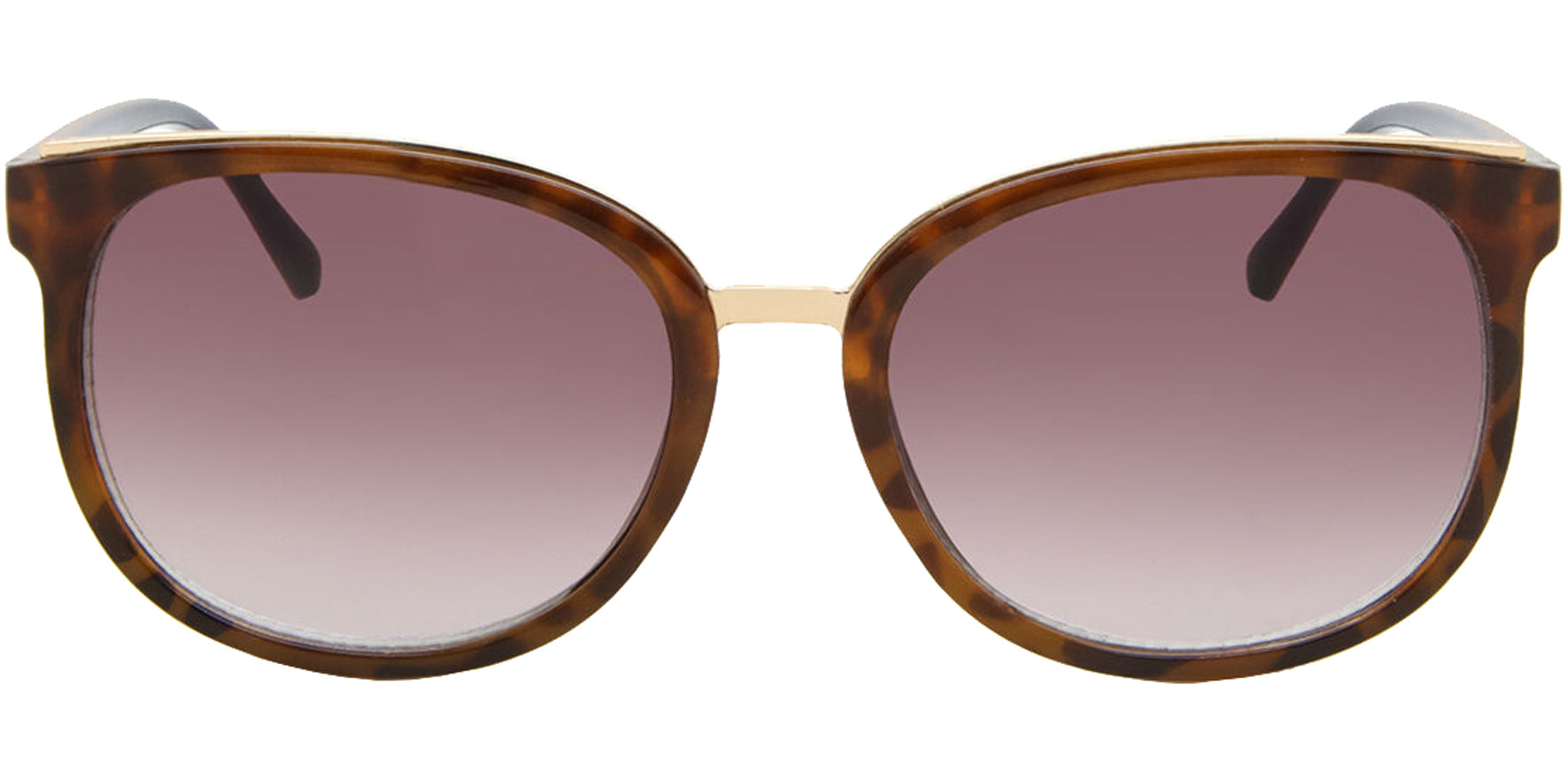 Oscar By Oscar de la Renta Oval Sunglasses w/ Gradient Lens