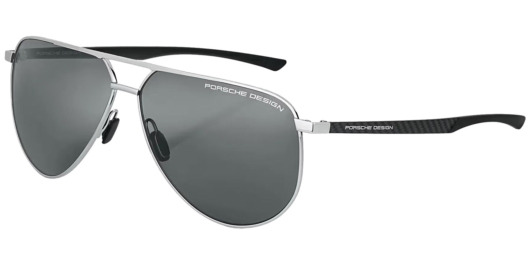 Porsche Design Polarized Aviator w/ Carbon Fiber Temples