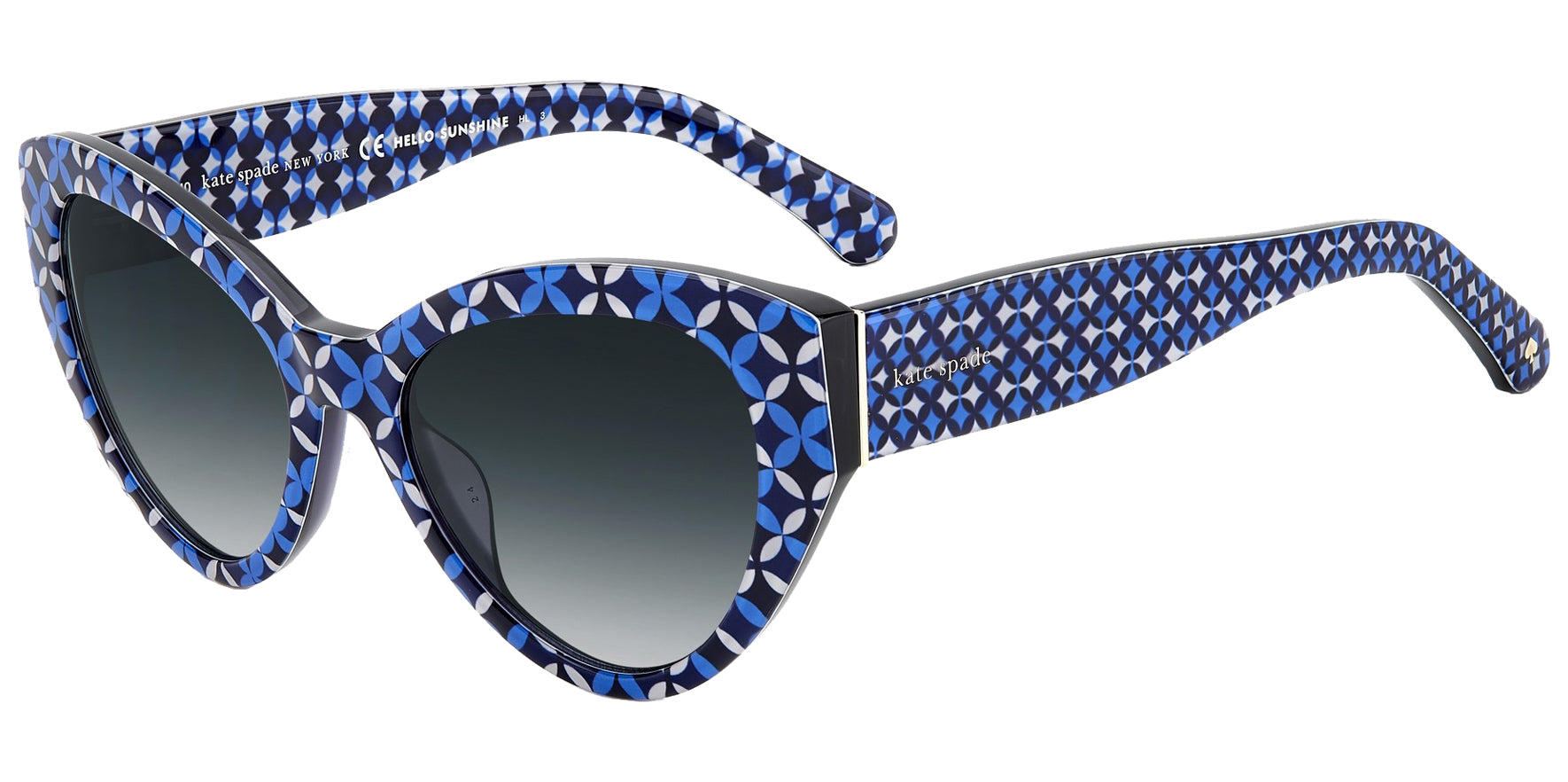 Kate Spade Paisleigh Chunky Cat Eye w/ Gradient Lens