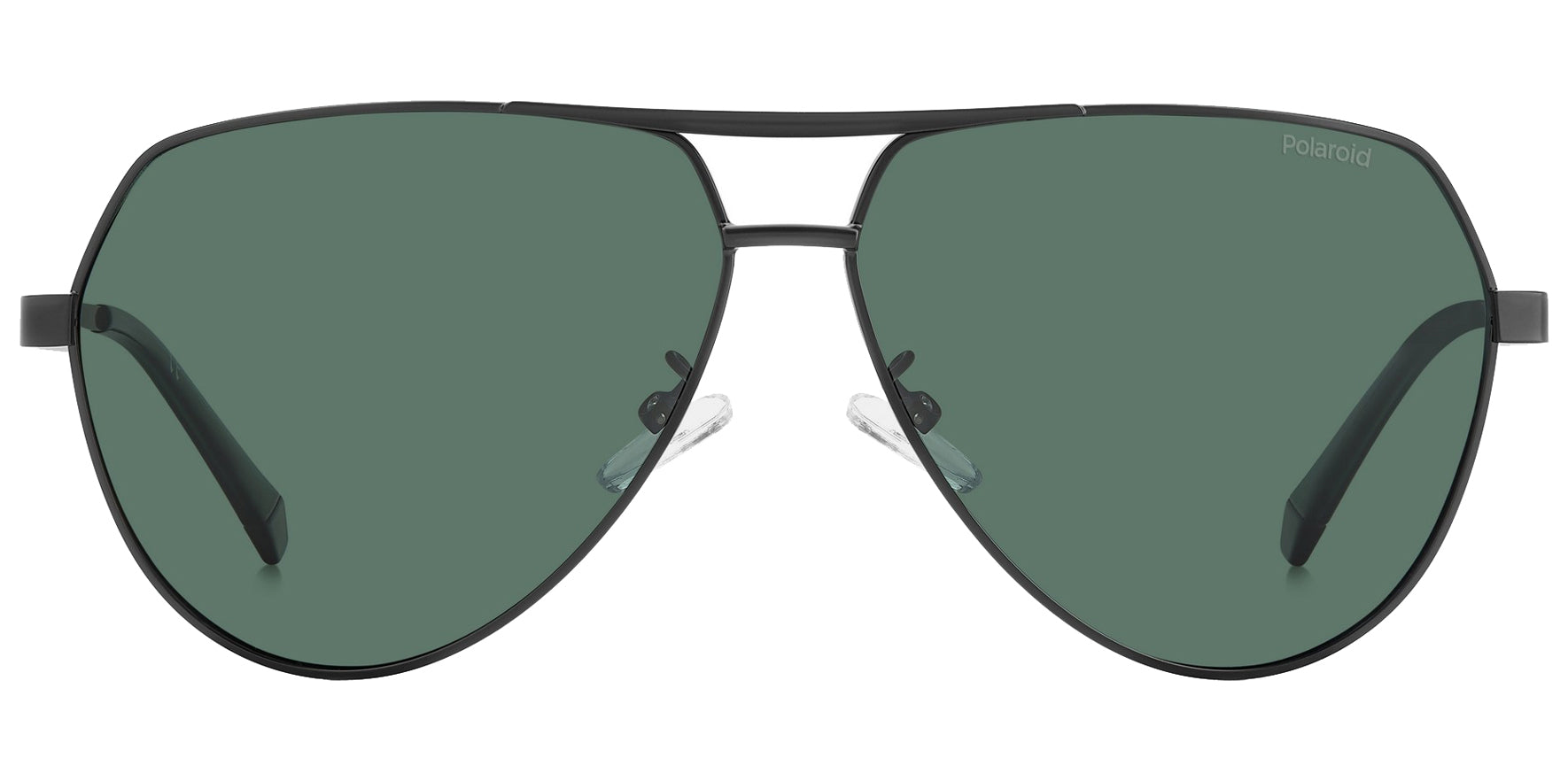 Polaroid Polarized Matte Black Aviator