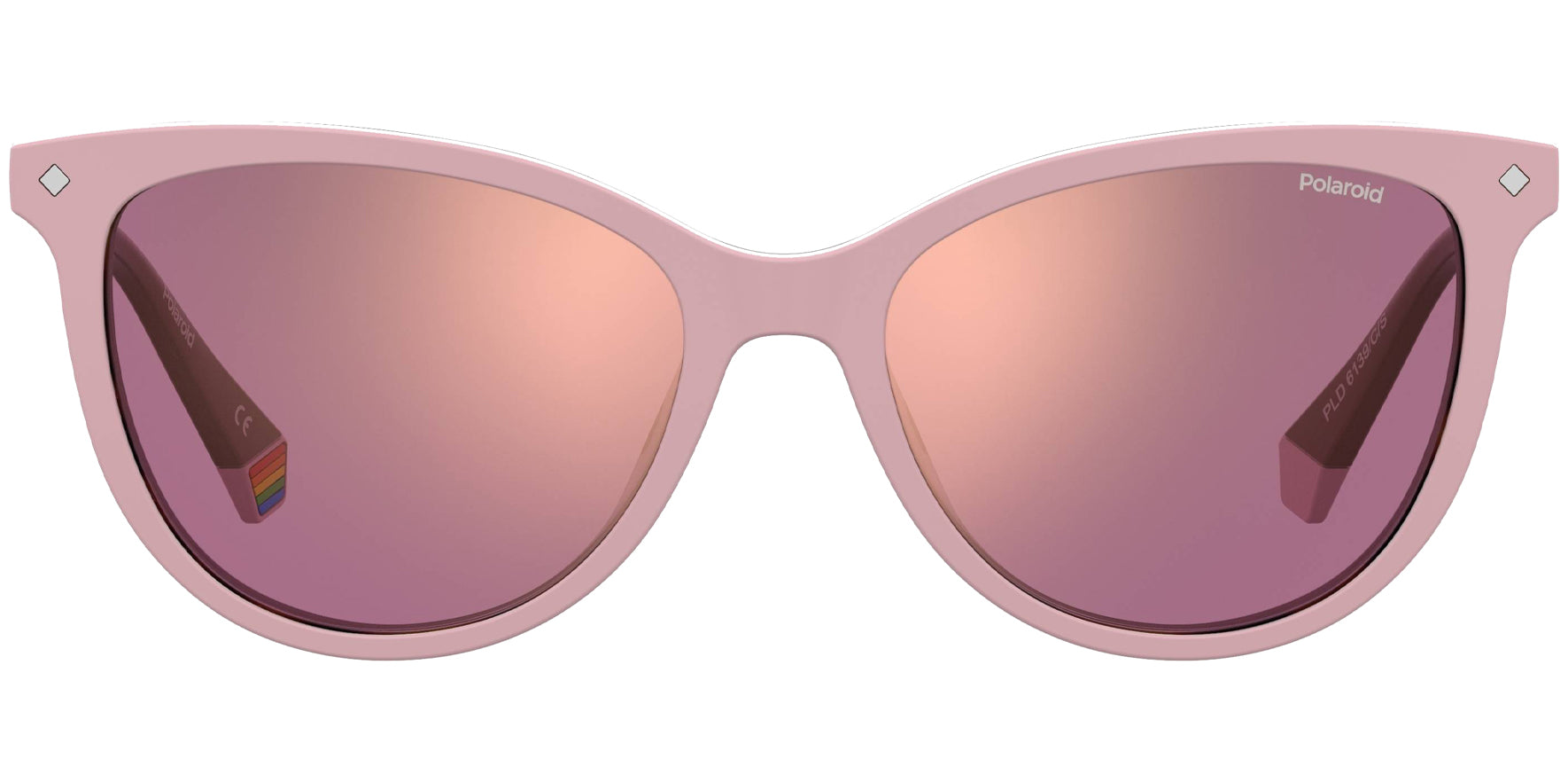 Polaroid Brown Eyeglass Frame w/Polarized Clip-On Lens - Eyedictive