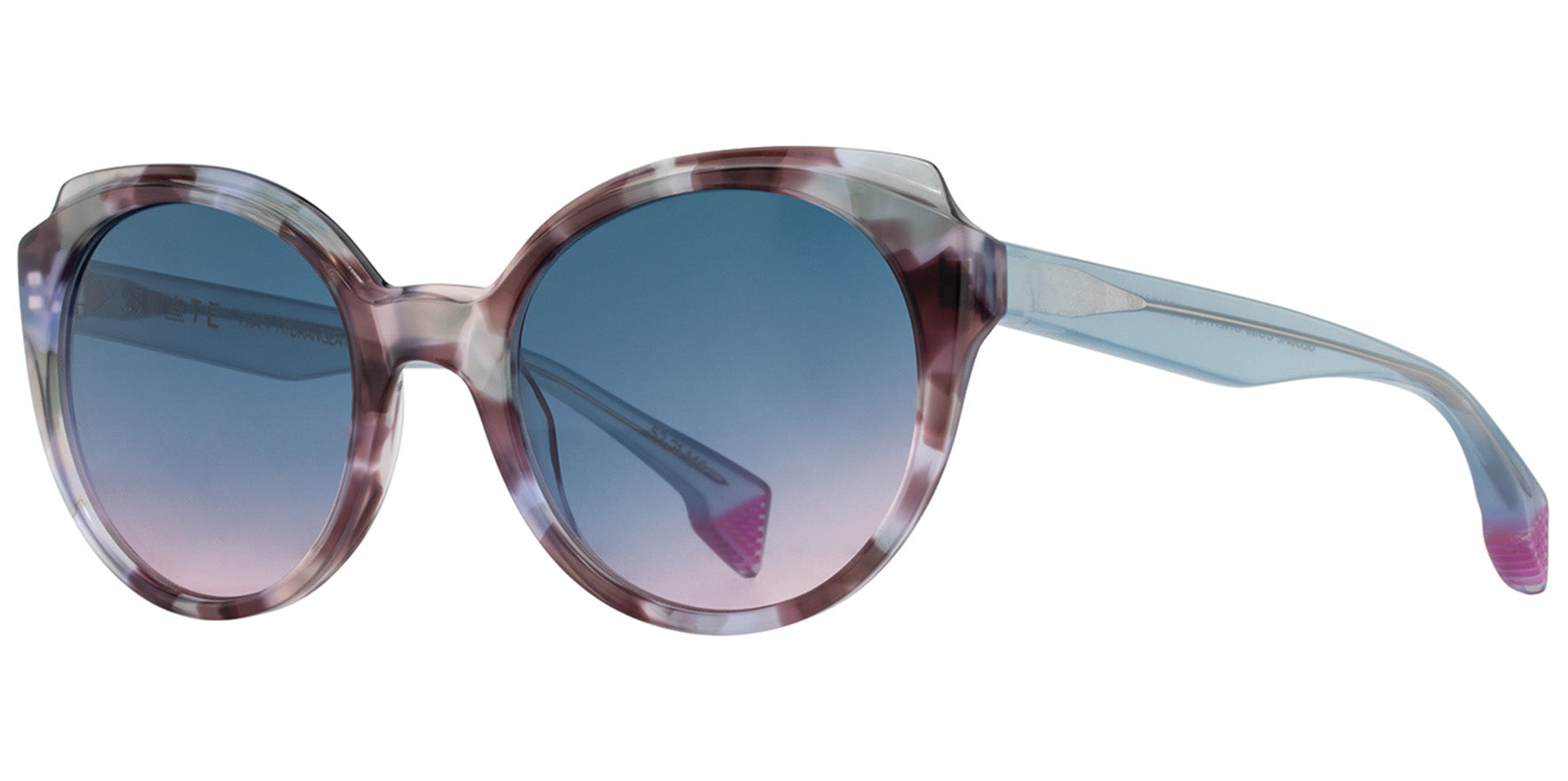 STATE Optical Co. Pratt Round Cat-Eye w/ Double Gradient Lens