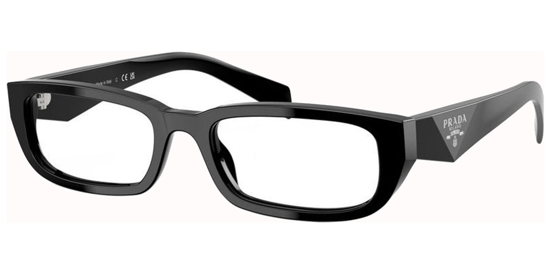 Prada Bold Rectangle Eyeglasses