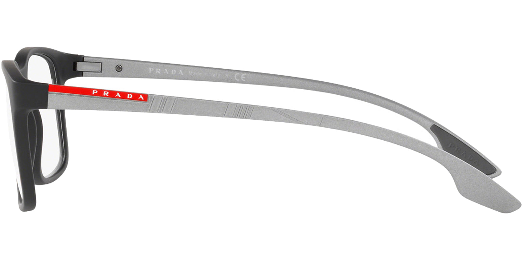 Prada Linea Rossa Lifestyle Soft Square Eyeglass Frames - Eyedictive